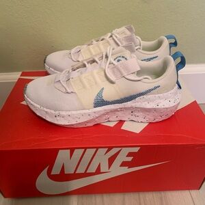 New WMNS Nike Crater Impact ‘White University Blue’ Shoes